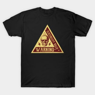 Warning Vintage Sign T-Shirt